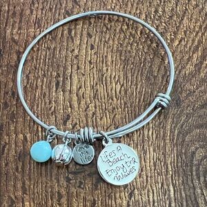 Alex and Ani Silver Charm Necklace